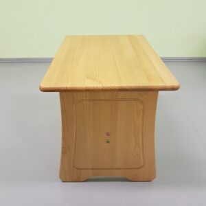 Dabīgās Priedes Masīvkoka Bērnu Galdiņš