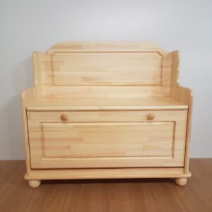 Dabīgās Priedes Masīvkoka Priekšnama Soliņš