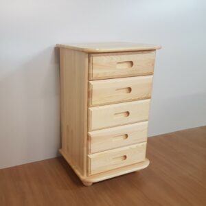 Dabīgās Priedes Masīvkoka Priekšnama Atvilktņu Bloks