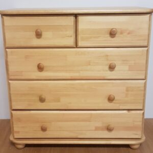 Dabīgās Priedes Masīvkoka Kumode – 800