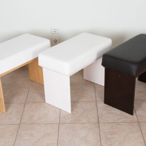 Dabīgās Priedes Masīvkoka Taburete “Pufiks”