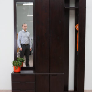 Natural Pine Solid Wood Corridor Unit "GUSTAVS"