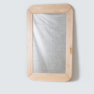 Dabīgās Priedes Masīvkoka Spogulis