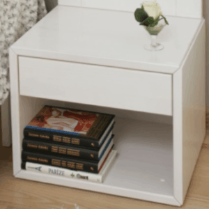 Naktsskapītis "AMATA" bez paneļa ar mīksto aizvēršanas mehānismu